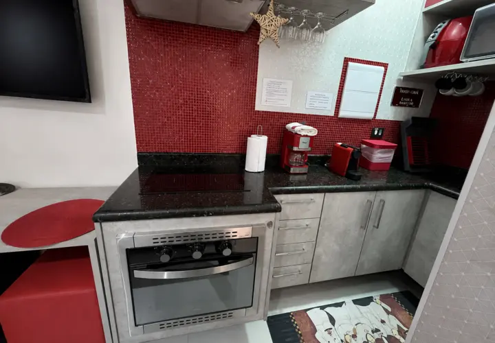Cozinha compacta do Sanflat